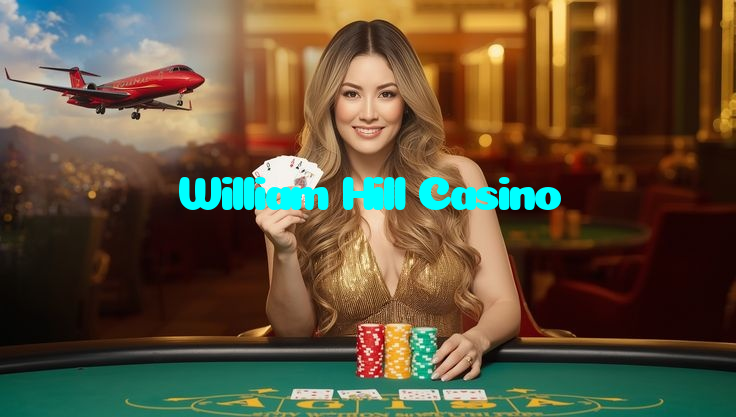 William Hill Casino casino presented on mobile device in Pakistan with slots and live games